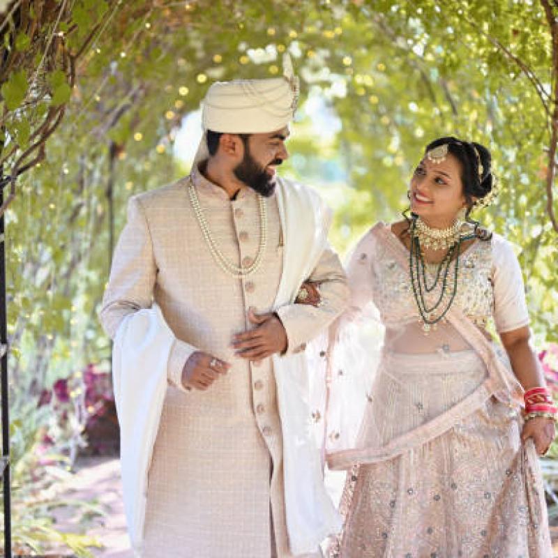 Bride and Groom Wedding Dress Set | Couple Dresses
