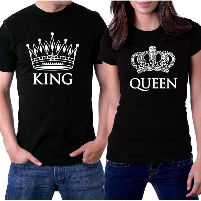 Couple T-Shirt Set – King & Queen | Couple Dresses